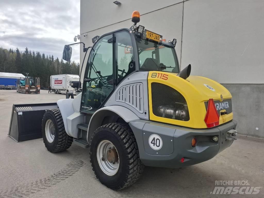 Kramer 8115 Gumikerekes homlokrakodók