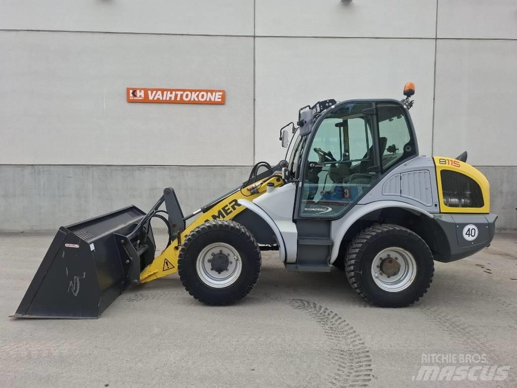 Kramer 8115 Gumikerekes homlokrakodók