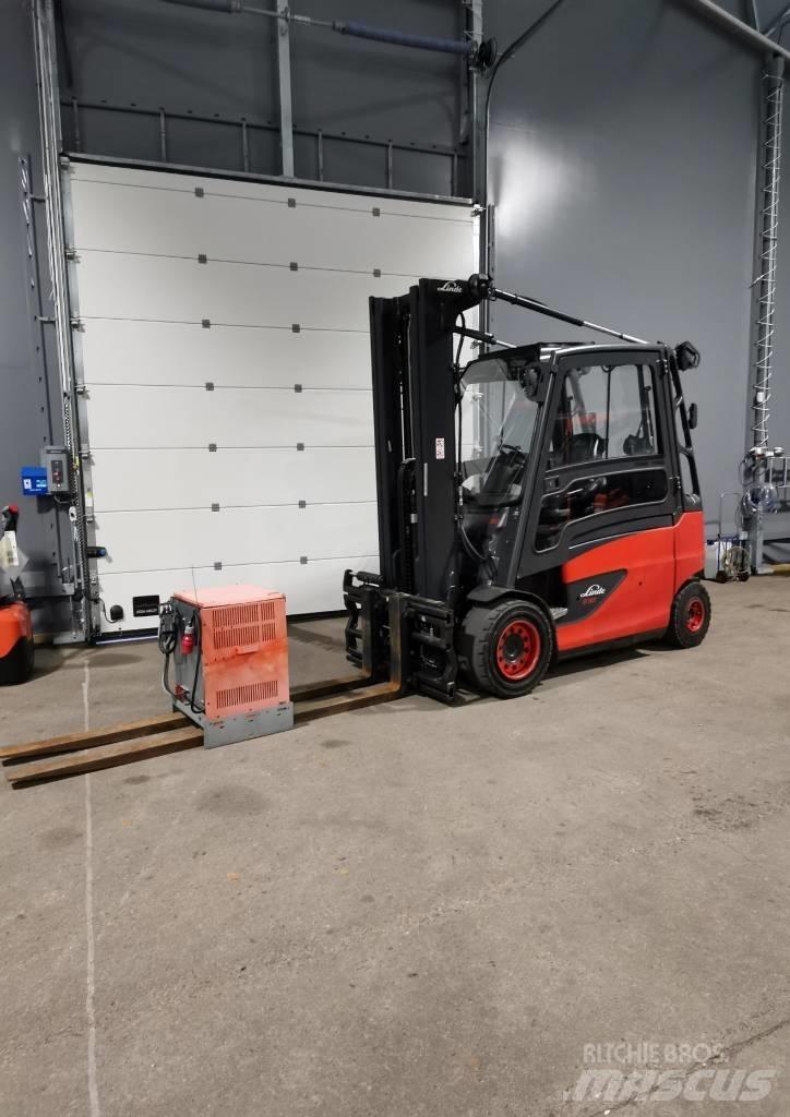 Linde E50HL-01 Elektromos targoncák