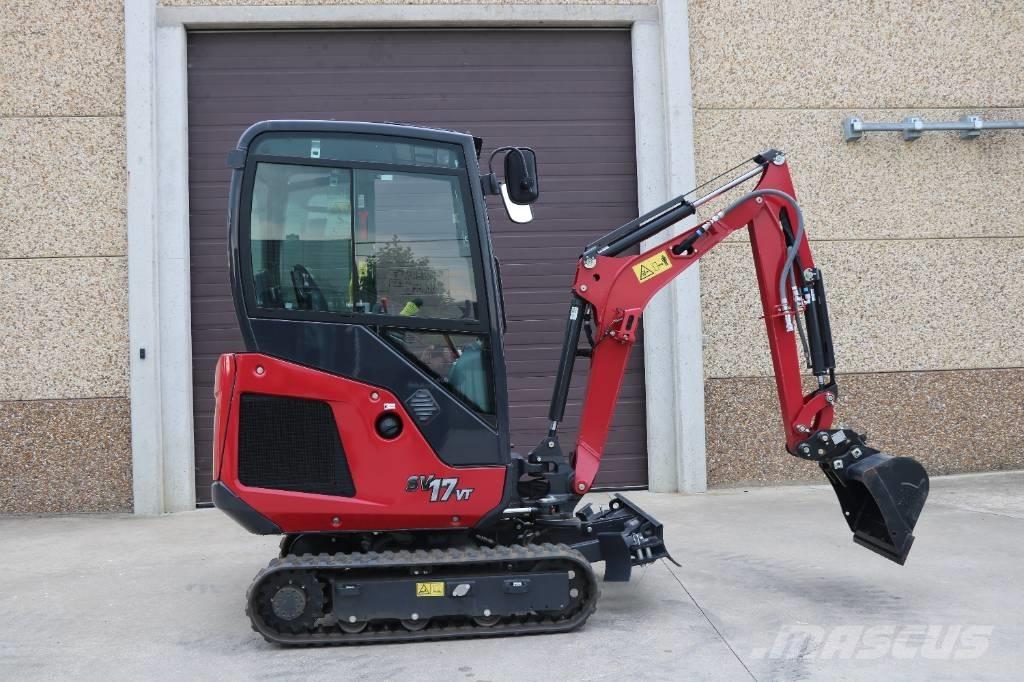 Yanmar SV 17 VT Mini kotrók < 7t