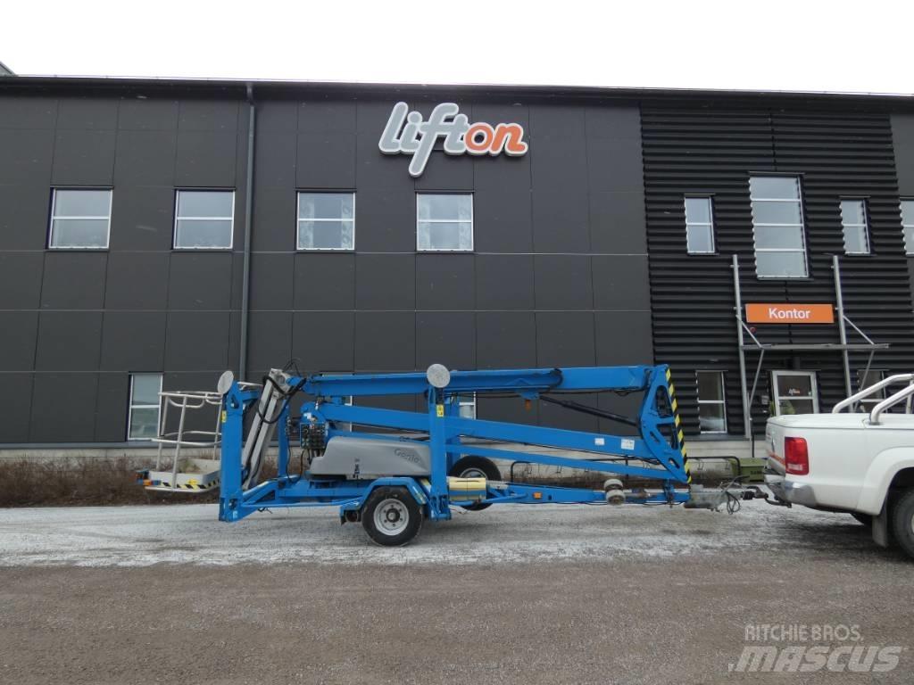 Genie TZ50DC Skylift Pótkocsira szerelt emelők és állványok