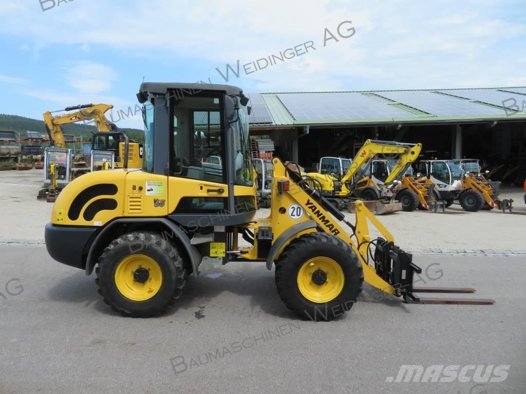 Yanmar V 65 Gumikerekes homlokrakodók
