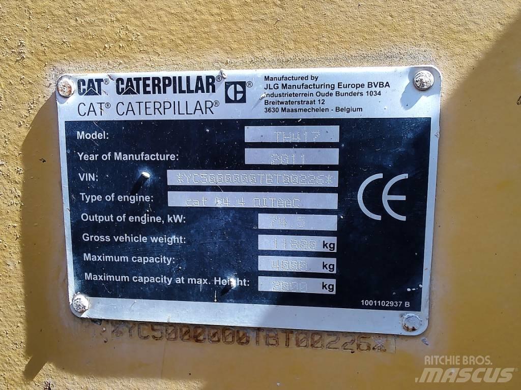 CAT TH 417 Teleszkópos rakodók