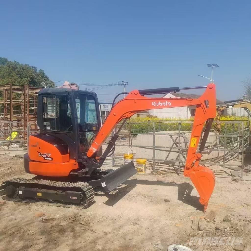 Kubota U 27 Mini kotrók < 7t