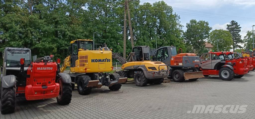 Atlas 140 W Gumikerekes kotrók