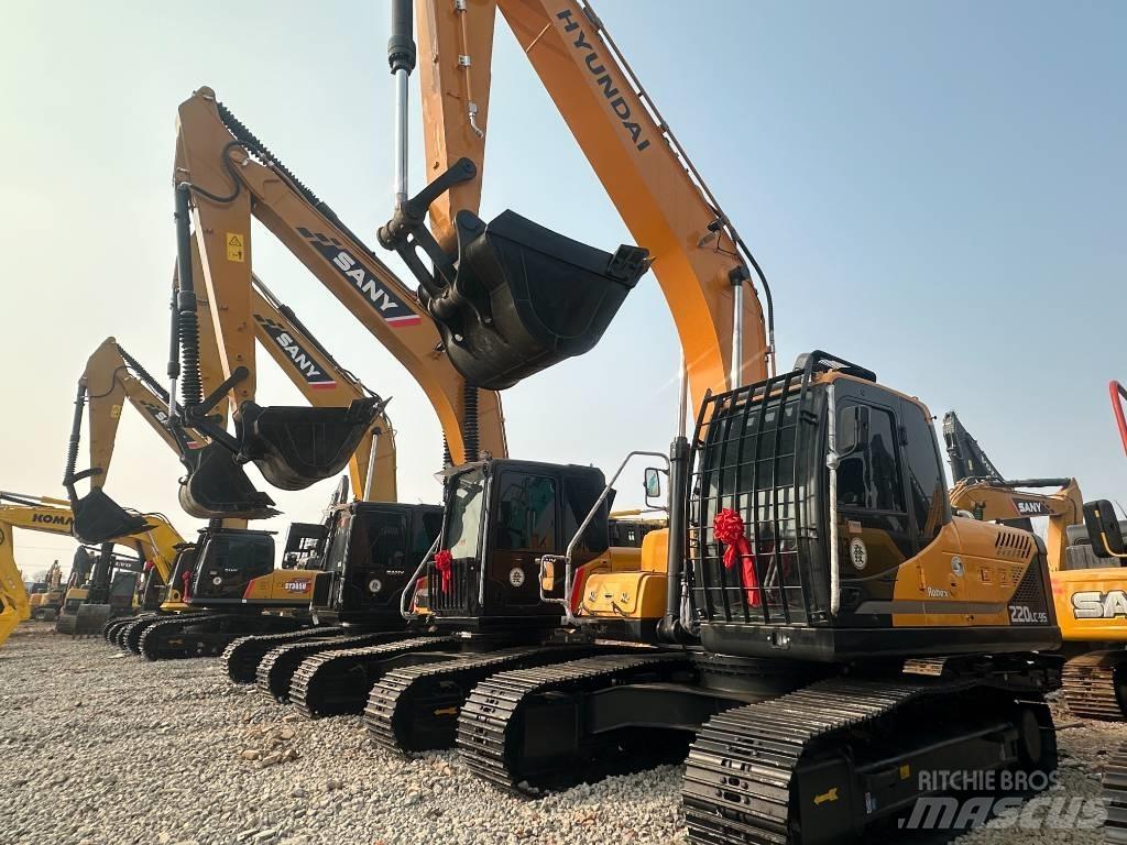 Hyundai R220LC-9S Lánctalpas kotrók
