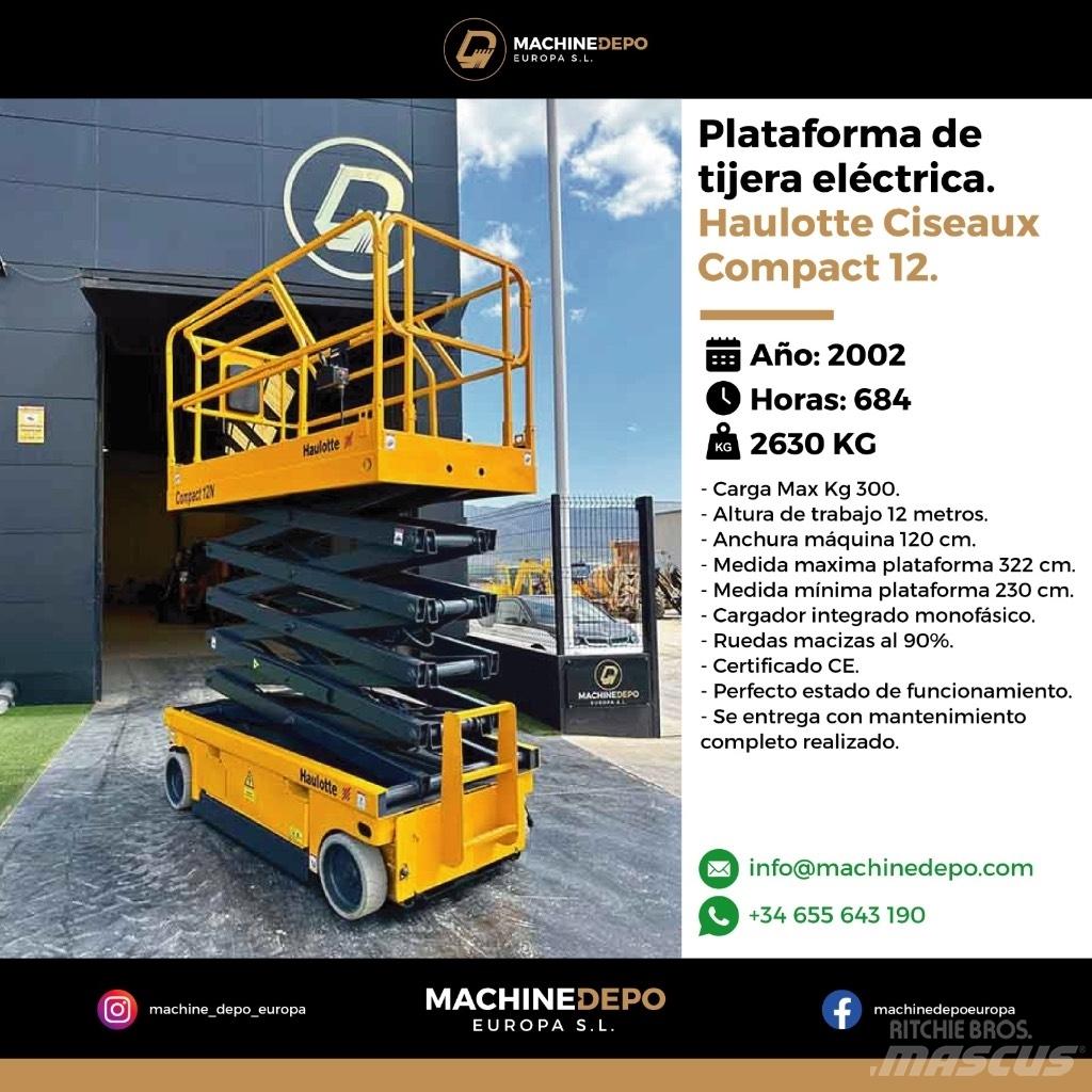 Haulotte Compact 12 Ollós emelők