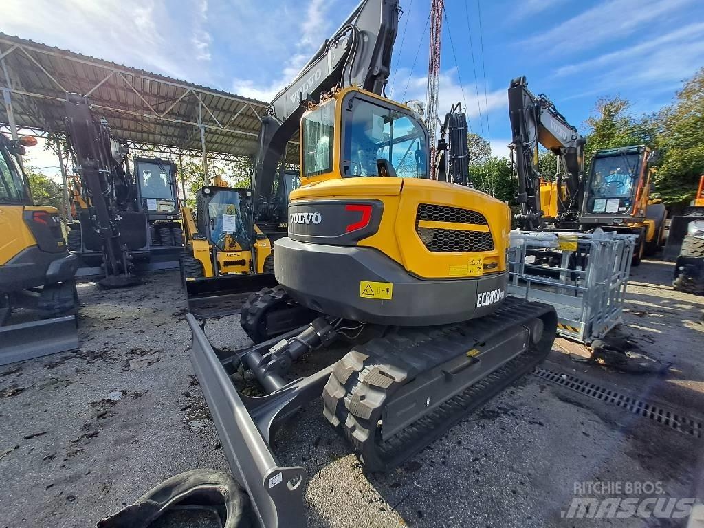 Volvo ECR88D Mini kotrók < 7t