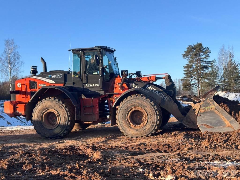 Hitachi ZW 310-7 Gumikerekes homlokrakodók