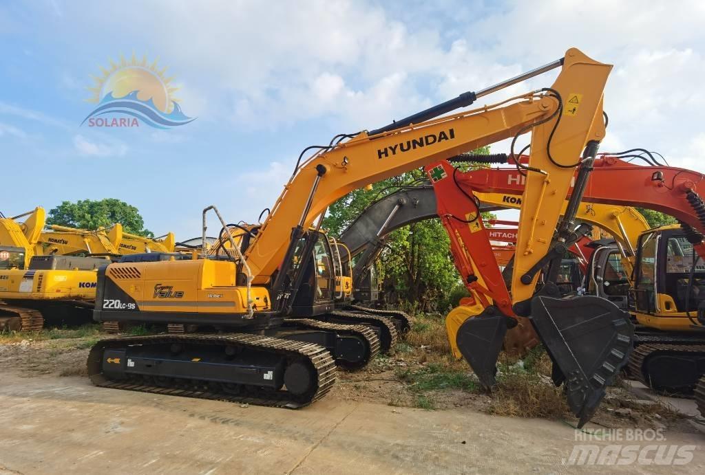 Hyundai R220LC-9S Lánctalpas kotrók