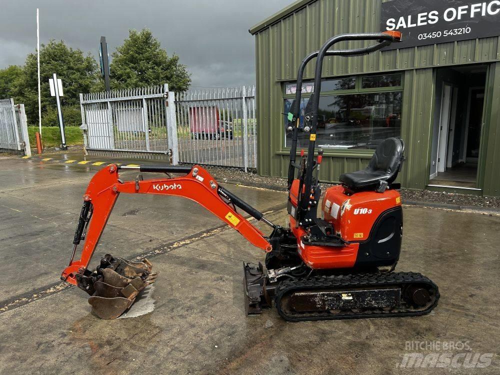 Kubota U 10-3 Mini kotrók < 7t