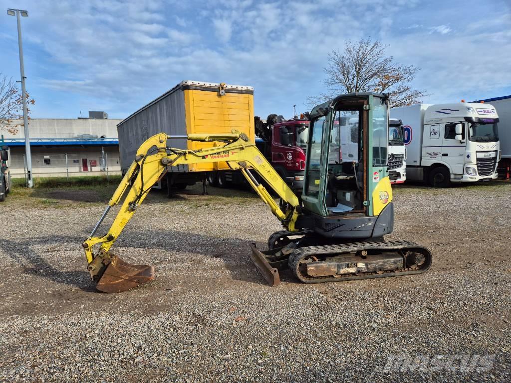 Yanmar Vio 25 Mini kotrók < 7t