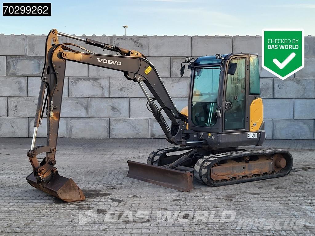Volvo ECR50 D Mini kotrók < 7t