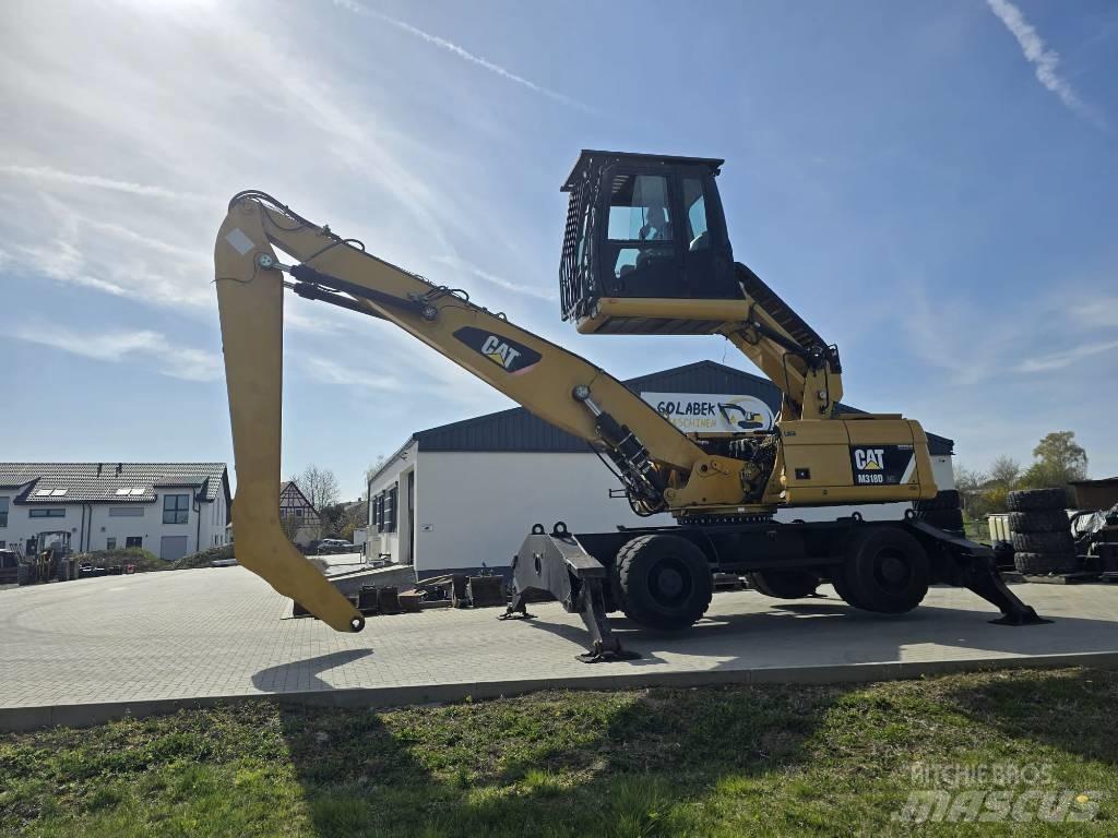 CAT 318D Hulladékkezelő gépek
