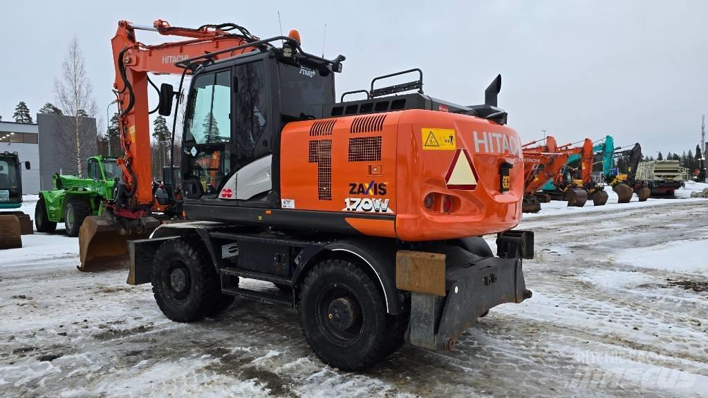 Hitachi ZX170W-6 Gumikerekes kotrók