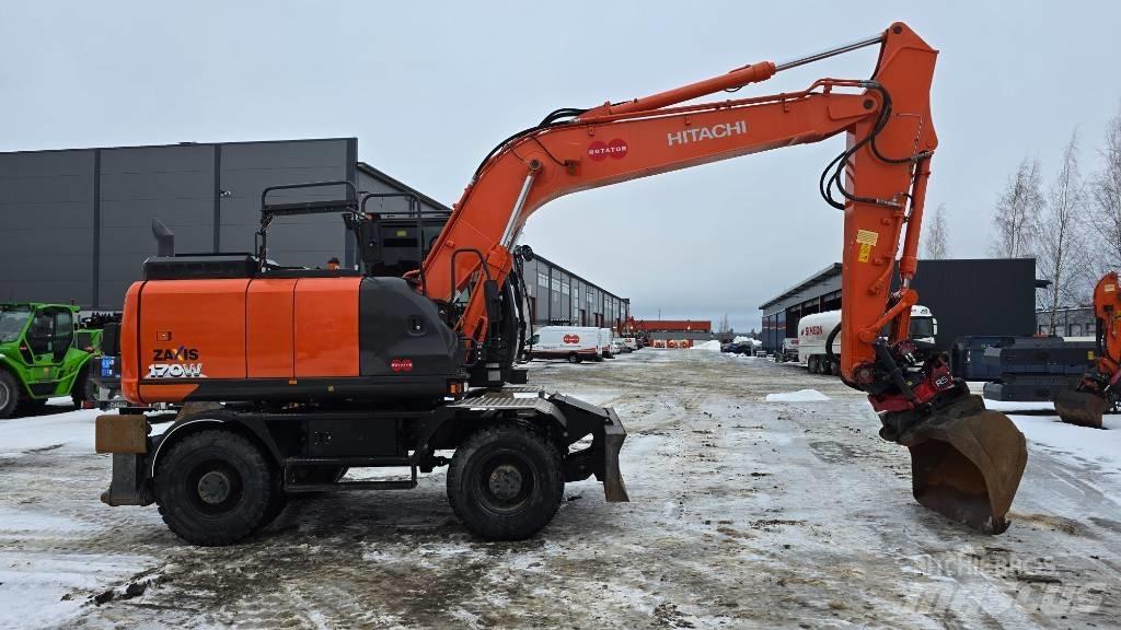 Hitachi ZX170W-6 Gumikerekes kotrók