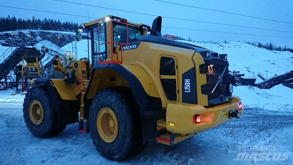 Volvo L150H, UTHYRES Gumikerekes homlokrakodók