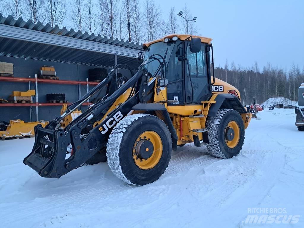 JCB 418 K Gumikerekes homlokrakodók