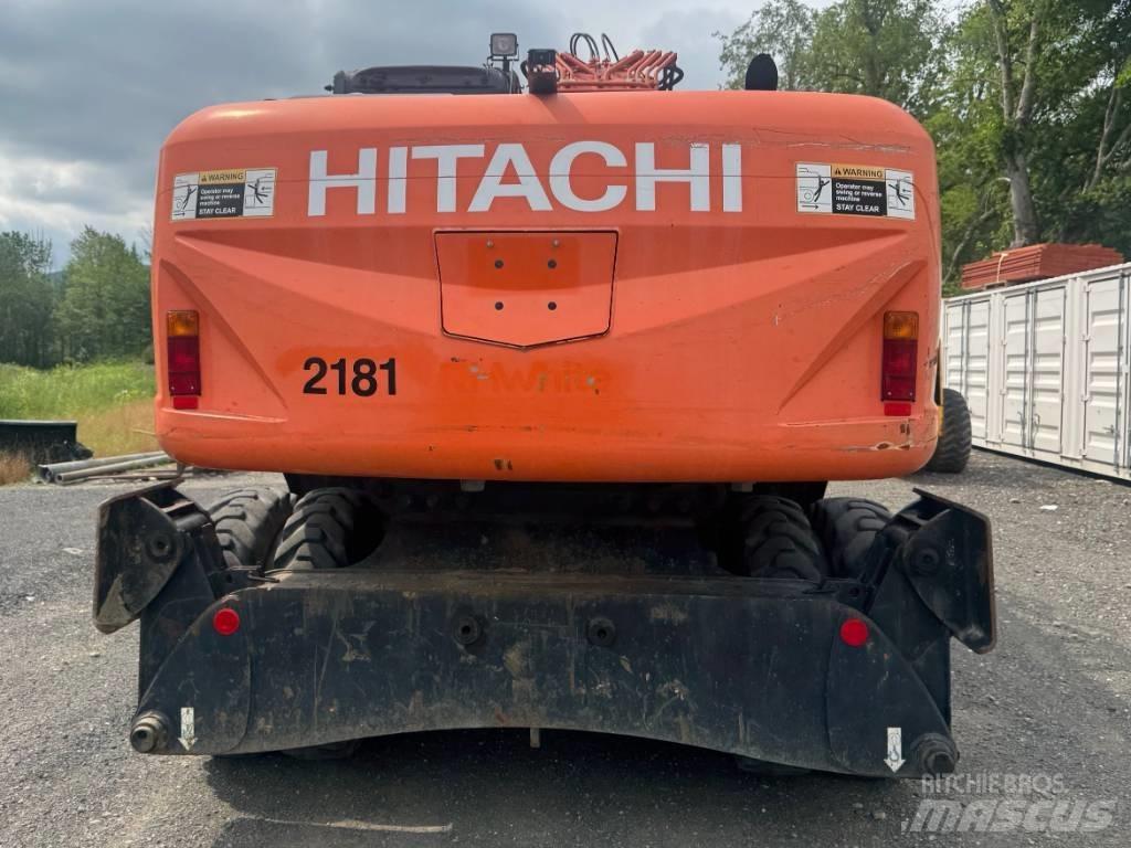 Hitachi ZX 220 W-3 Gumikerekes kotrók