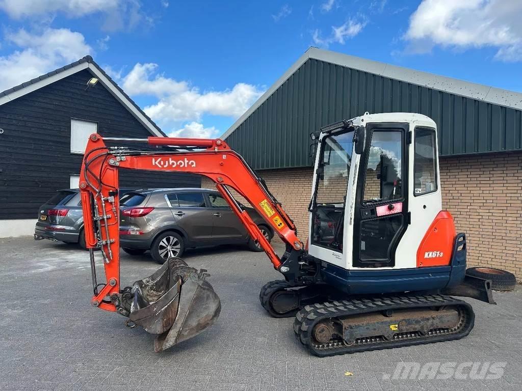 Kubota KX61-3 Mini kotrók < 7t