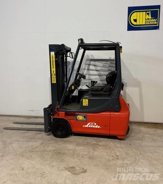 Linde truck E16 Elektromos targoncák