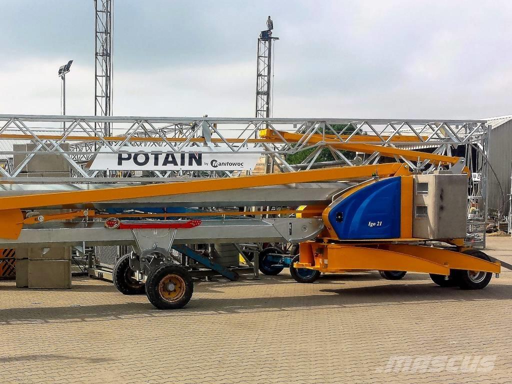 Potain IGO 21 Önszerelő toronydaruk