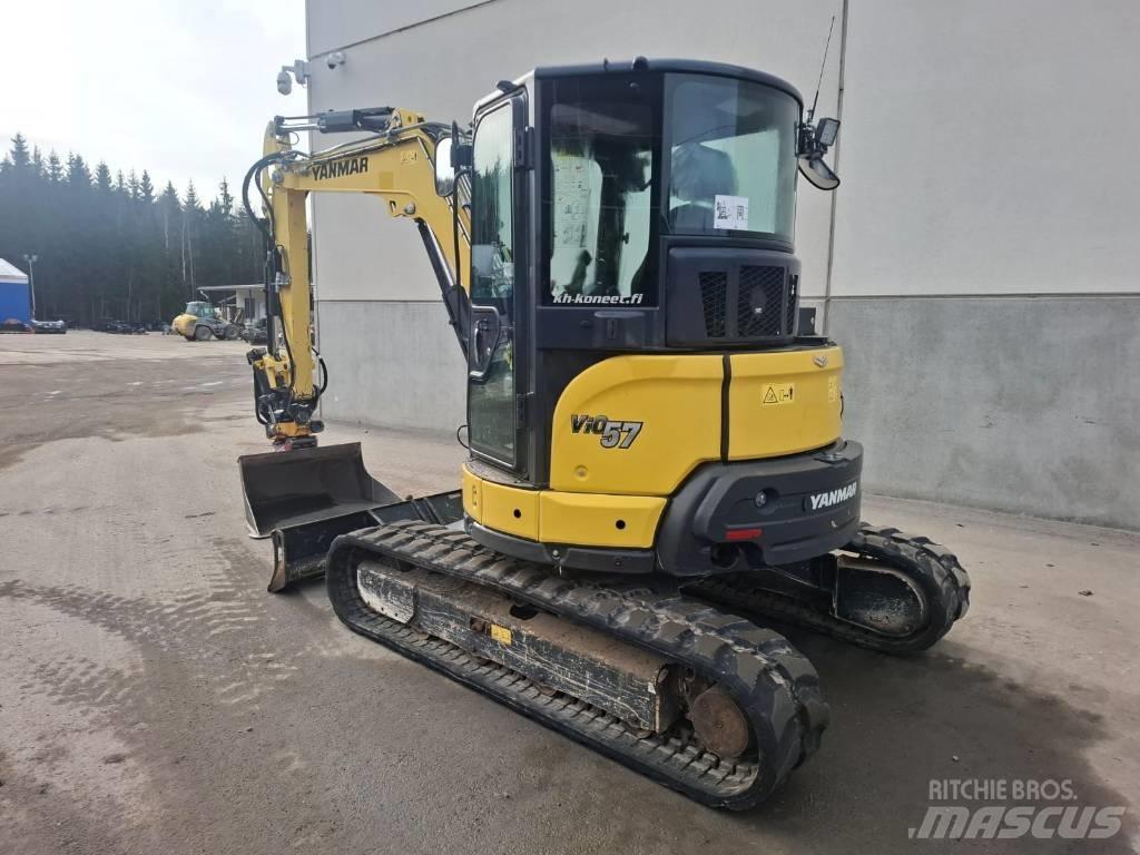 Yanmar Vio 57-6A Mini kotrók < 7t