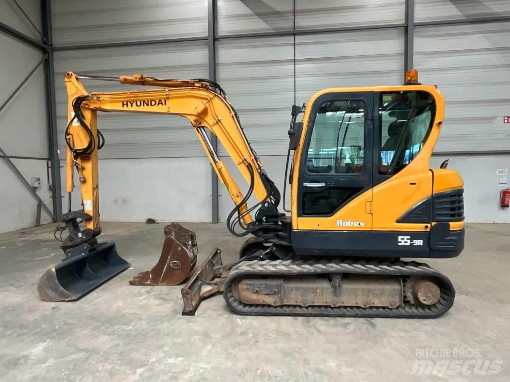 Hyundai Robex 55-9 A Mini kotrók < 7t