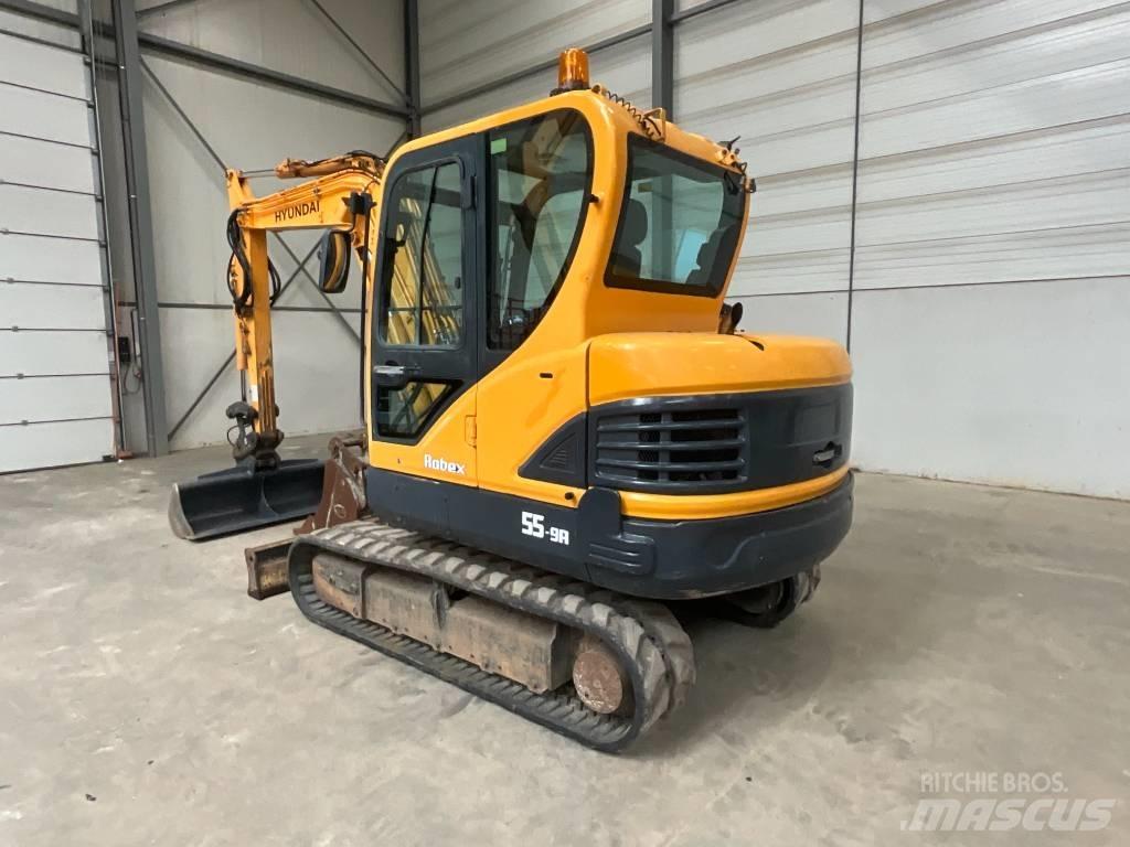 Hyundai Robex 55-9 A Mini kotrók < 7t
