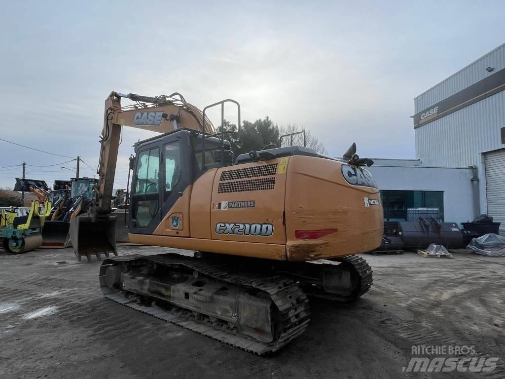 CASE CX 210 D Lánctalpas kotrók