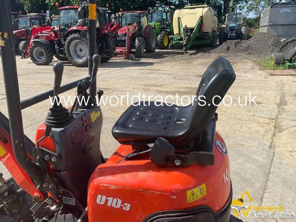 Kubota U 10-3 Mini kotrók < 7t