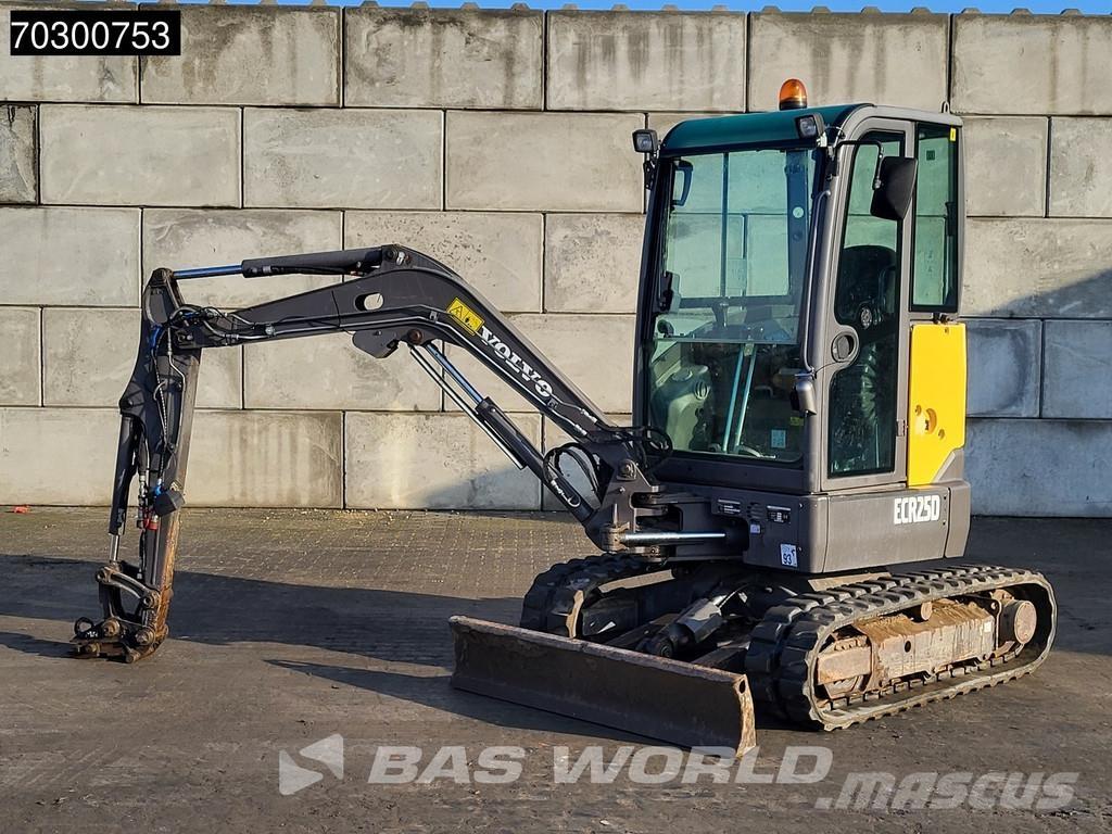Volvo ECR25 D Mini kotrók < 7t