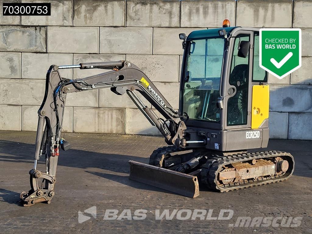 Volvo ECR25 D Mini kotrók < 7t