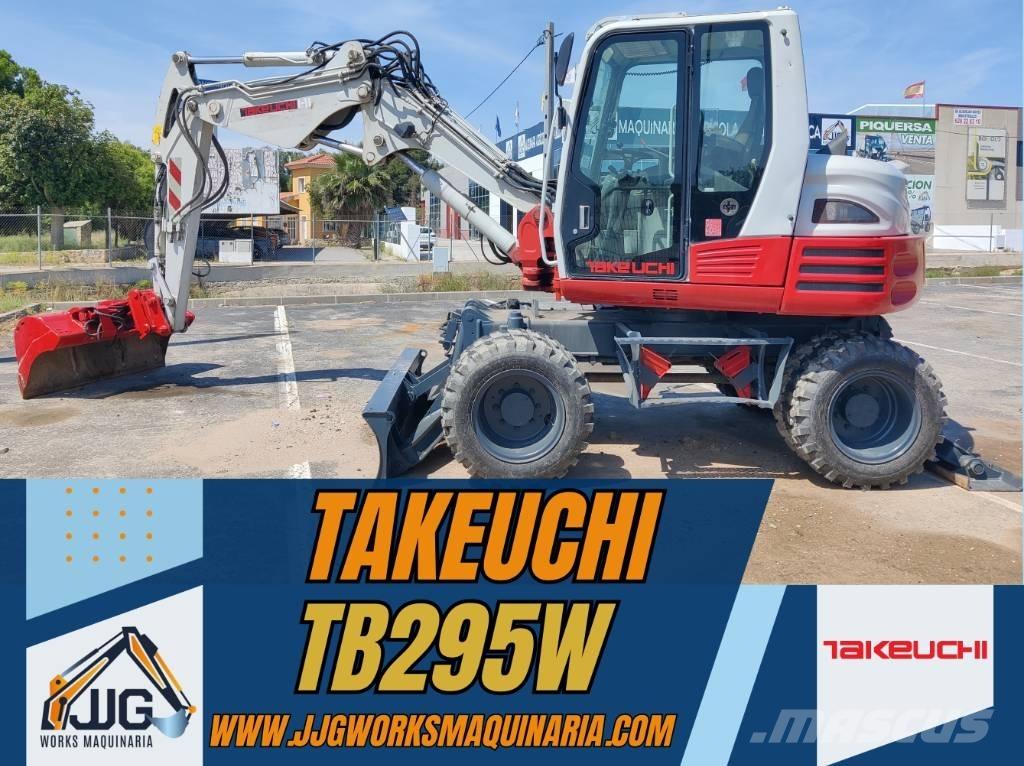 Takeuchi TB 295 W Gumikerekes kotrók