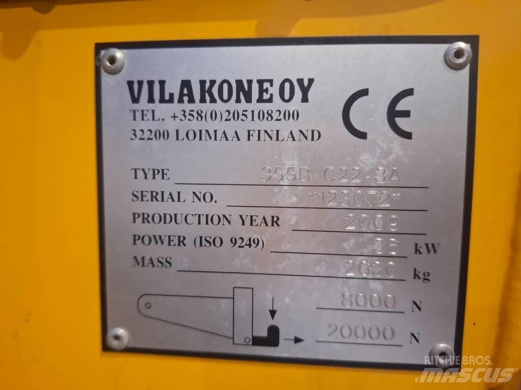 Wille 355 B Gumikerekes homlokrakodók