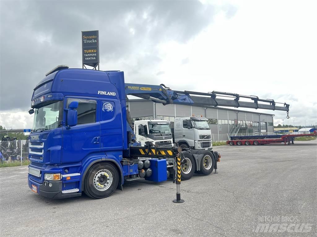 Scania R 560 6X2 Darus teherautók