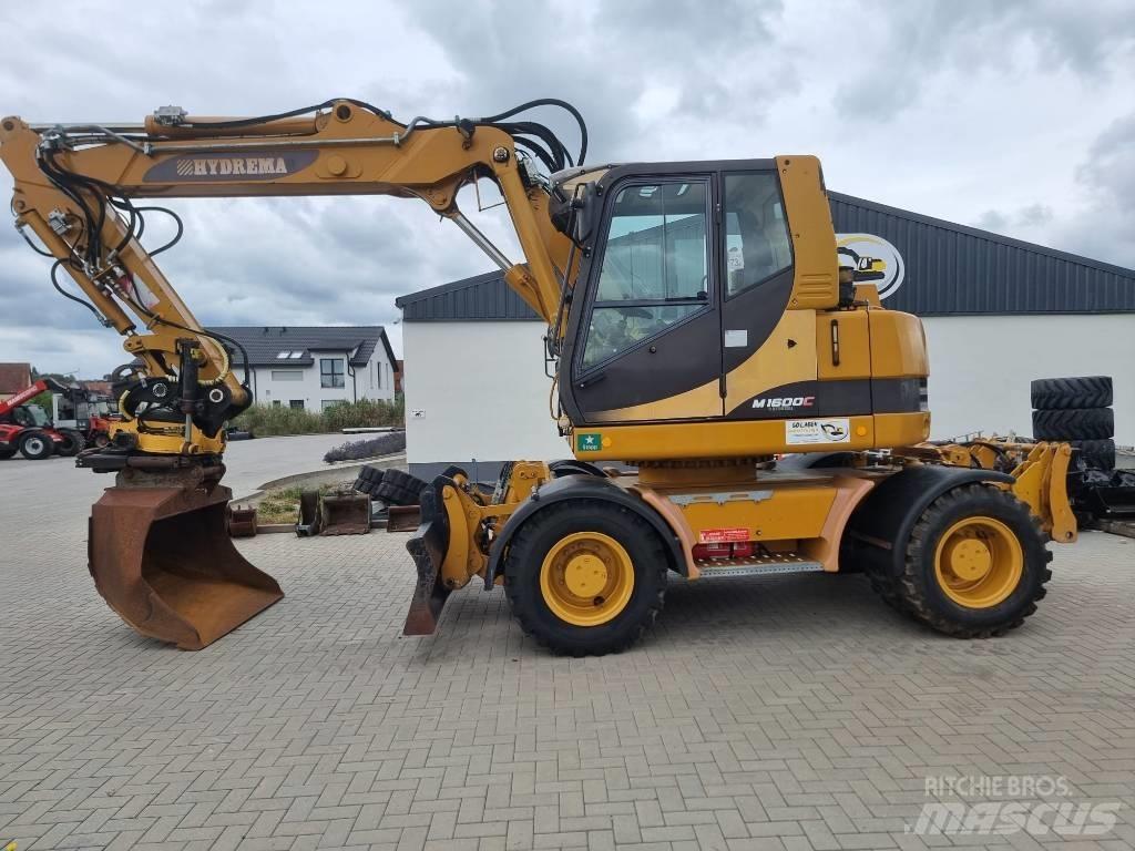 Hydrema M 1600 C Gumikerekes kotrók