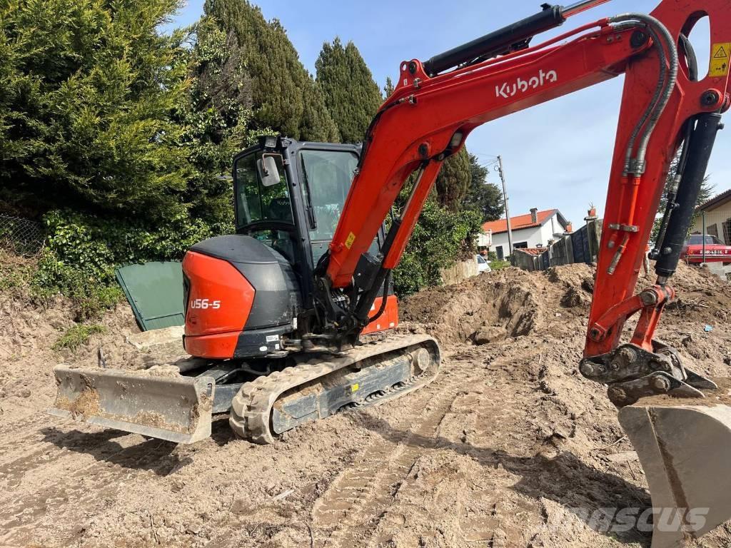 Kubota U 56-S Mini kotrók < 7t