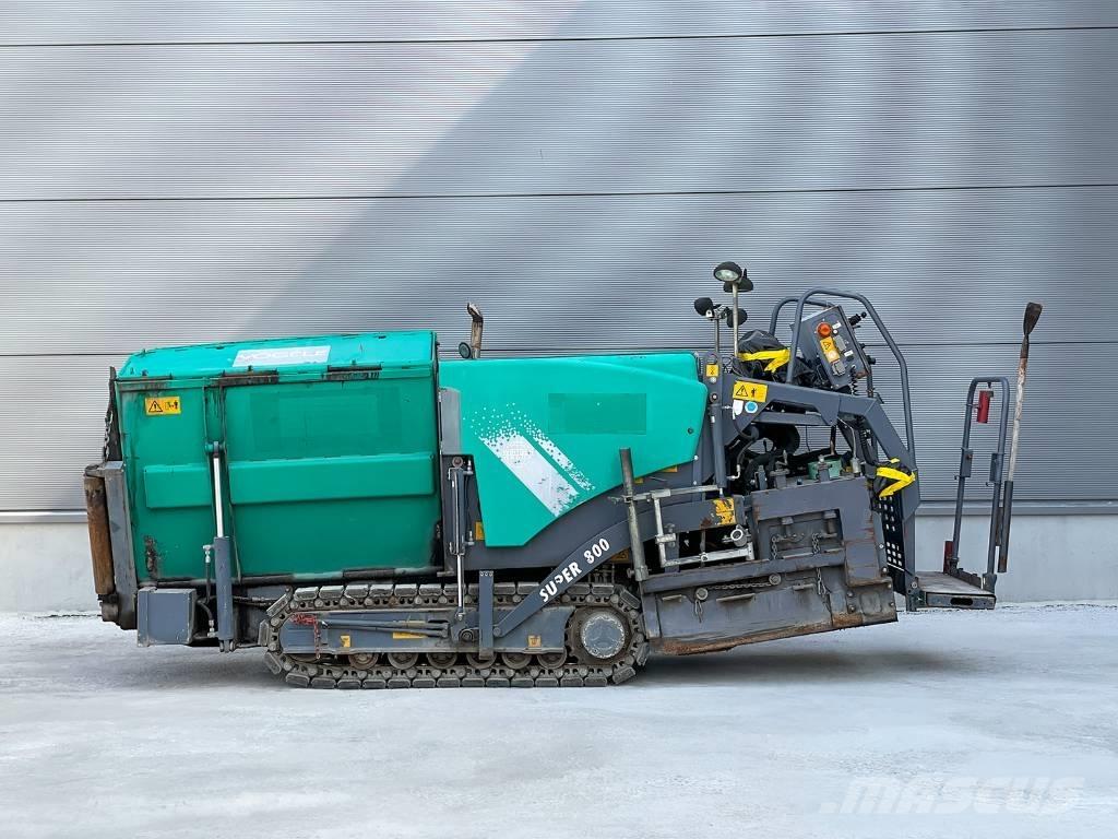 Vögele SUPER 800 Aszfalt terítõ gépek