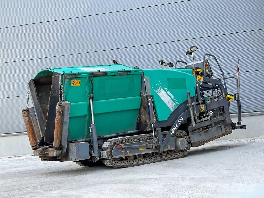 Vögele SUPER 800 Aszfalt terítõ gépek