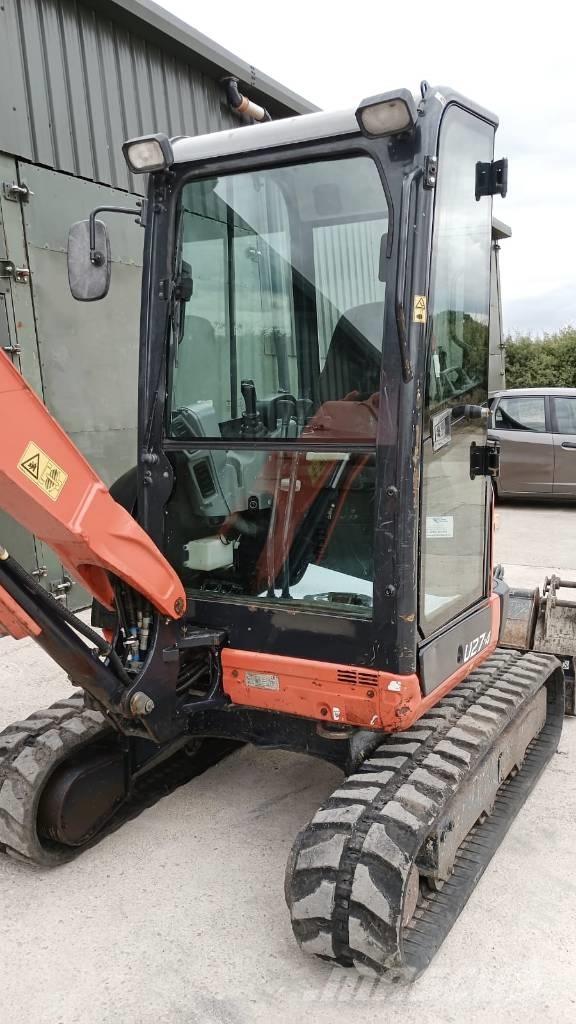 Kubota U 27-4 Mini kotrók < 7t