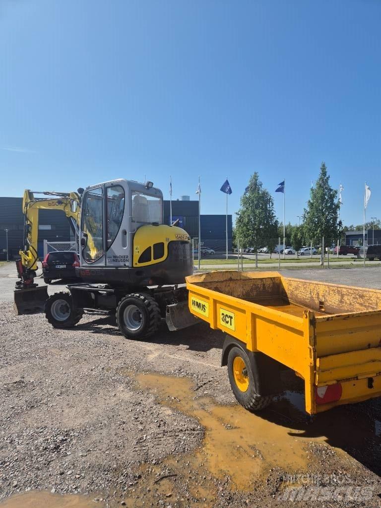 Wacker Neuson 6503 Gumikerekes kotrók