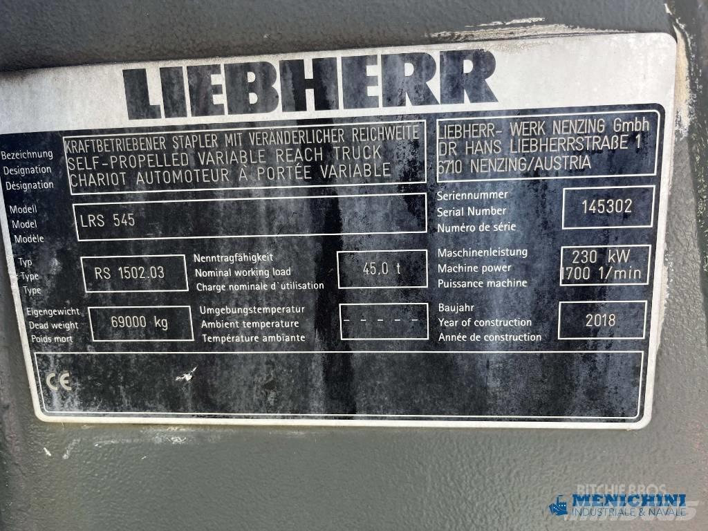Liebherr LRS 545 Konténerszállítók