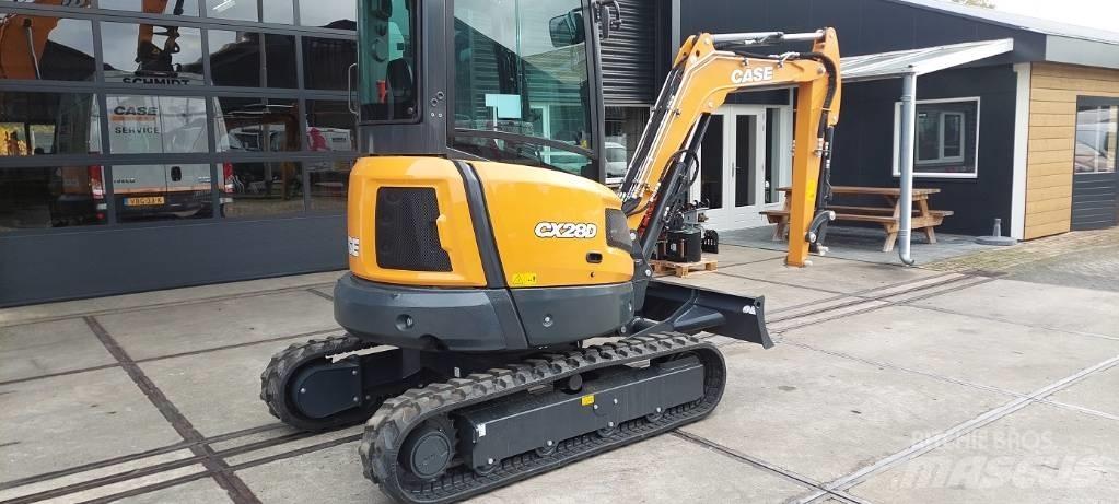 CASE CX28D Mini kotrók < 7t