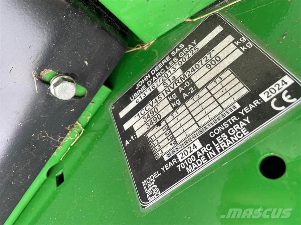 John Deere V451M Körbálázók