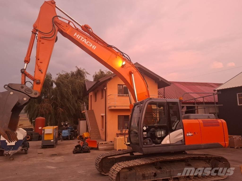 Hitachi 210LC Lánctalpas kotrók