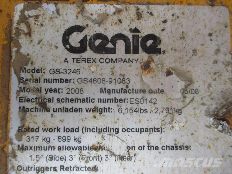 Genie GS 3246 Ollós emelők