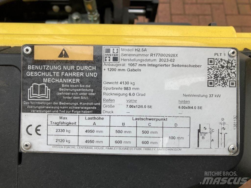 Hyster H 2.5A Dízel targoncák