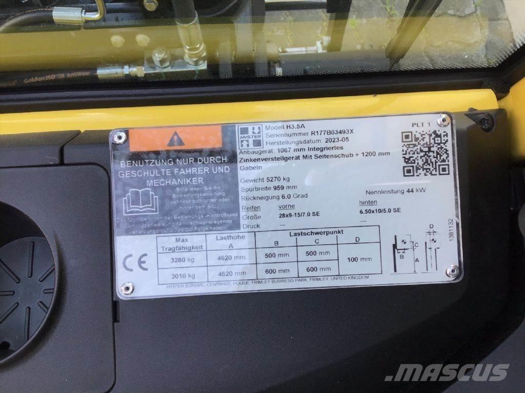 Hyster H 3.5 A Dízel targoncák