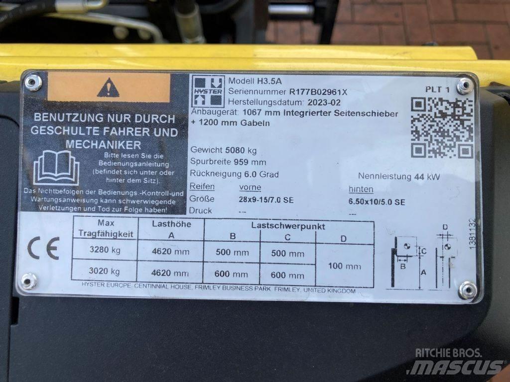 Hyster H 3.5A Dízel targoncák